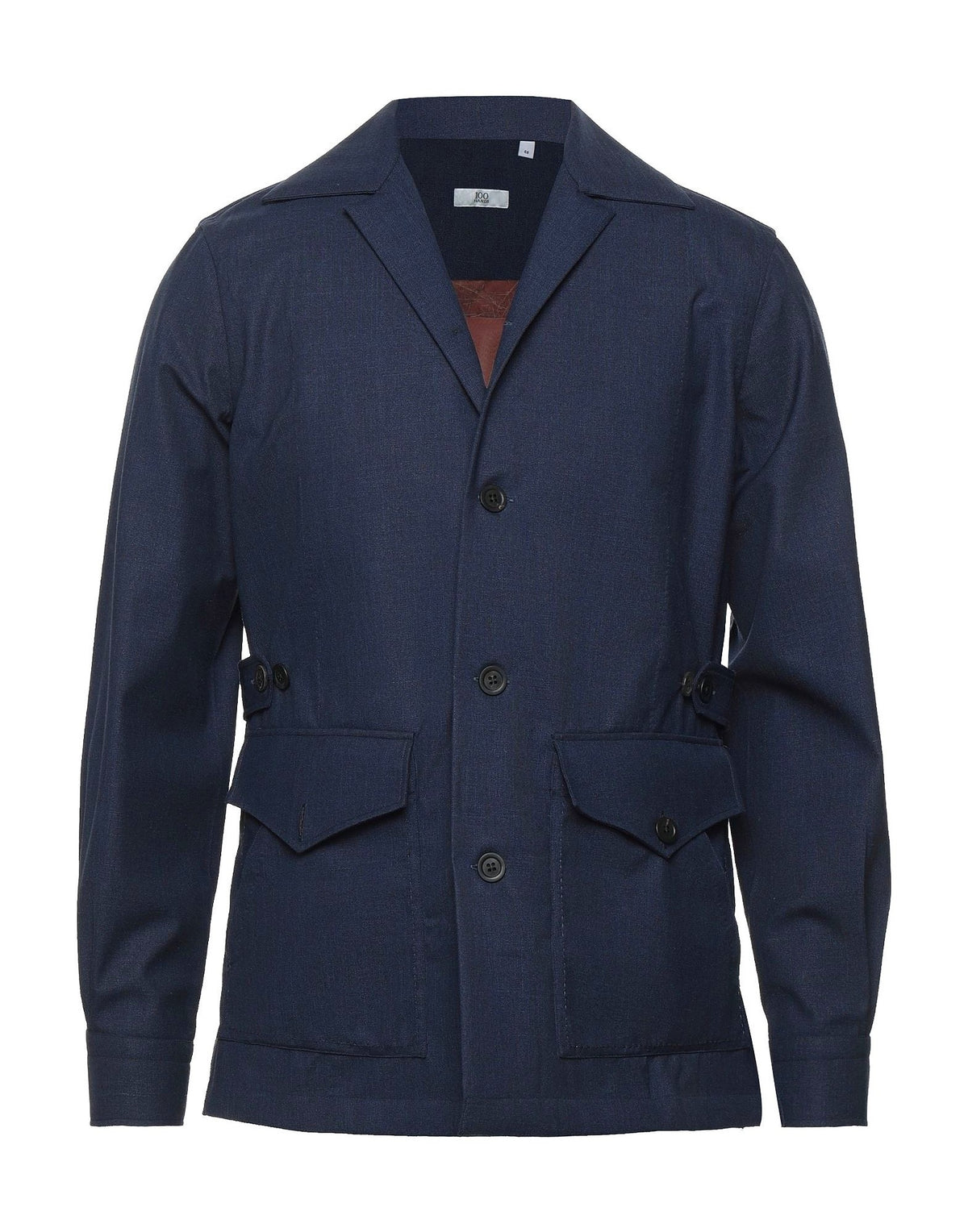 100 Hands Mens Overcoats & Trench Coats - Midnight blue