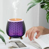 TODO 100Ml Humidifier Aromatherapy Diffuser 7 Colour Led Ultrasonic Mist - Black