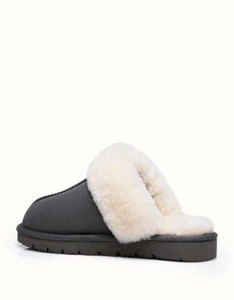 Muffin Slipper in Grey