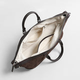 Suede Cylinder Pillow Bag – Leather Handle Shoulder & Crossbody Bag