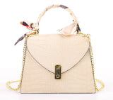 Bosccolo Handbag - Beige Croco