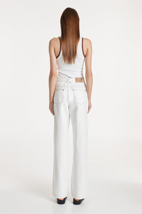 Madison The Label Nomad Jeans - White Denim