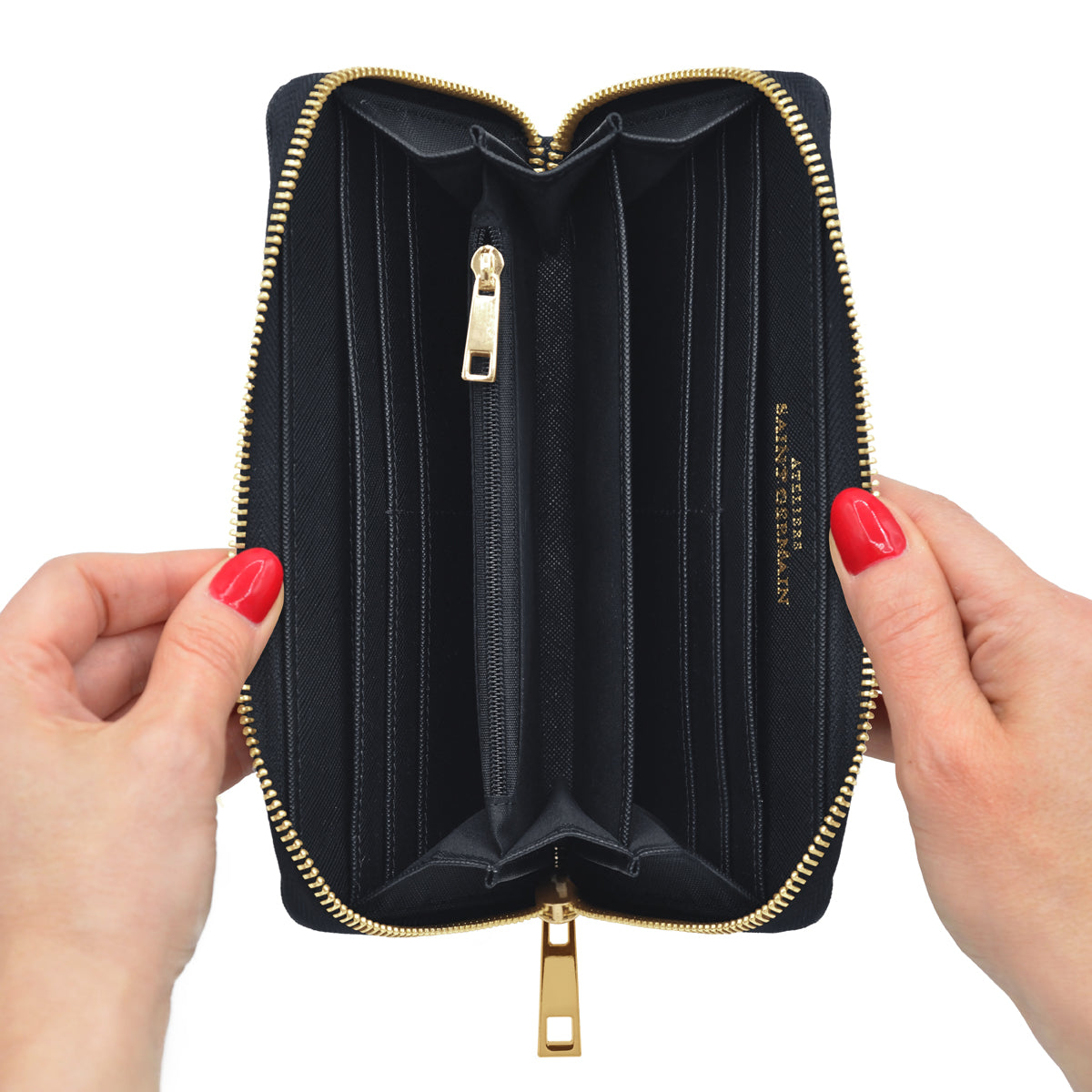 SAINT GERMAIN - Wallet - BLACK