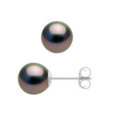 Manufacture Royale Earrings Tahitian Pearl White Gold 7-8mm