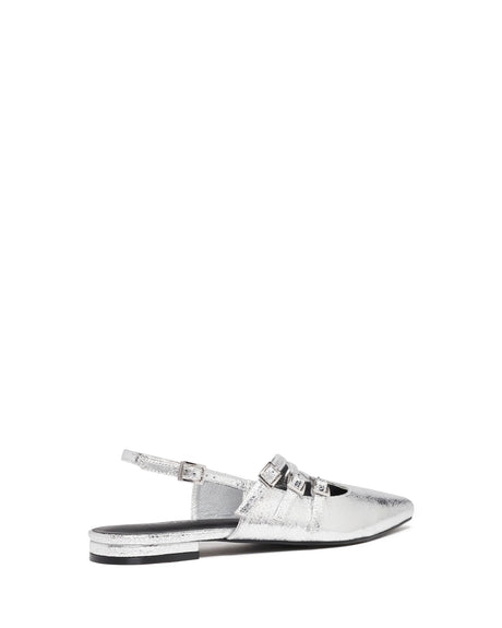 Therapy Lisst Silver Cracked Metallic