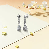 Krystal Couture Anastacia Drop Earrings Embellished with SWAROVSKI Crystals