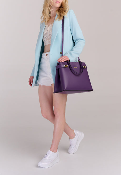 Bosccolo Handbag - Purple
