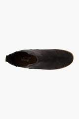 Silver Lining Tahlia Black Nubuck Punched