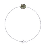 Bracelet Real Cultured Tahiti Pearl Circled 9-10 mm - Longueur 18 cm