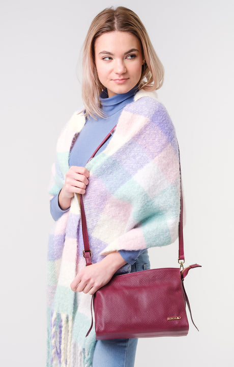 Bosccolo Shoulder Bag - Burgundy