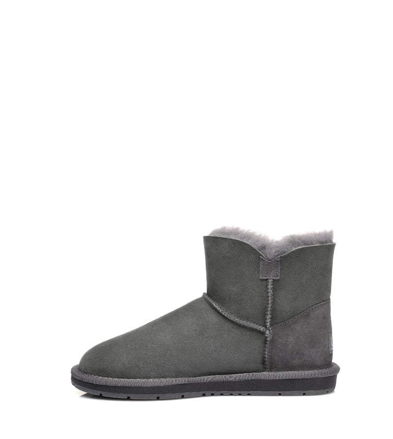 Australian Shepherd UGG Mini button - Grey