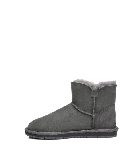 Australian Shepherd UGG Mini button - Grey