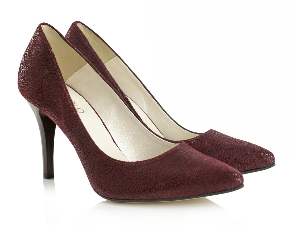 Bosccolo Womens Spike Heels Elite 2169 - Plum