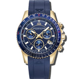 Christophe Duchamp Velocite V2 - Blue Dial & FKM Rubber Strap