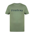 Firetrap Men's Large Logo Tee - Green
