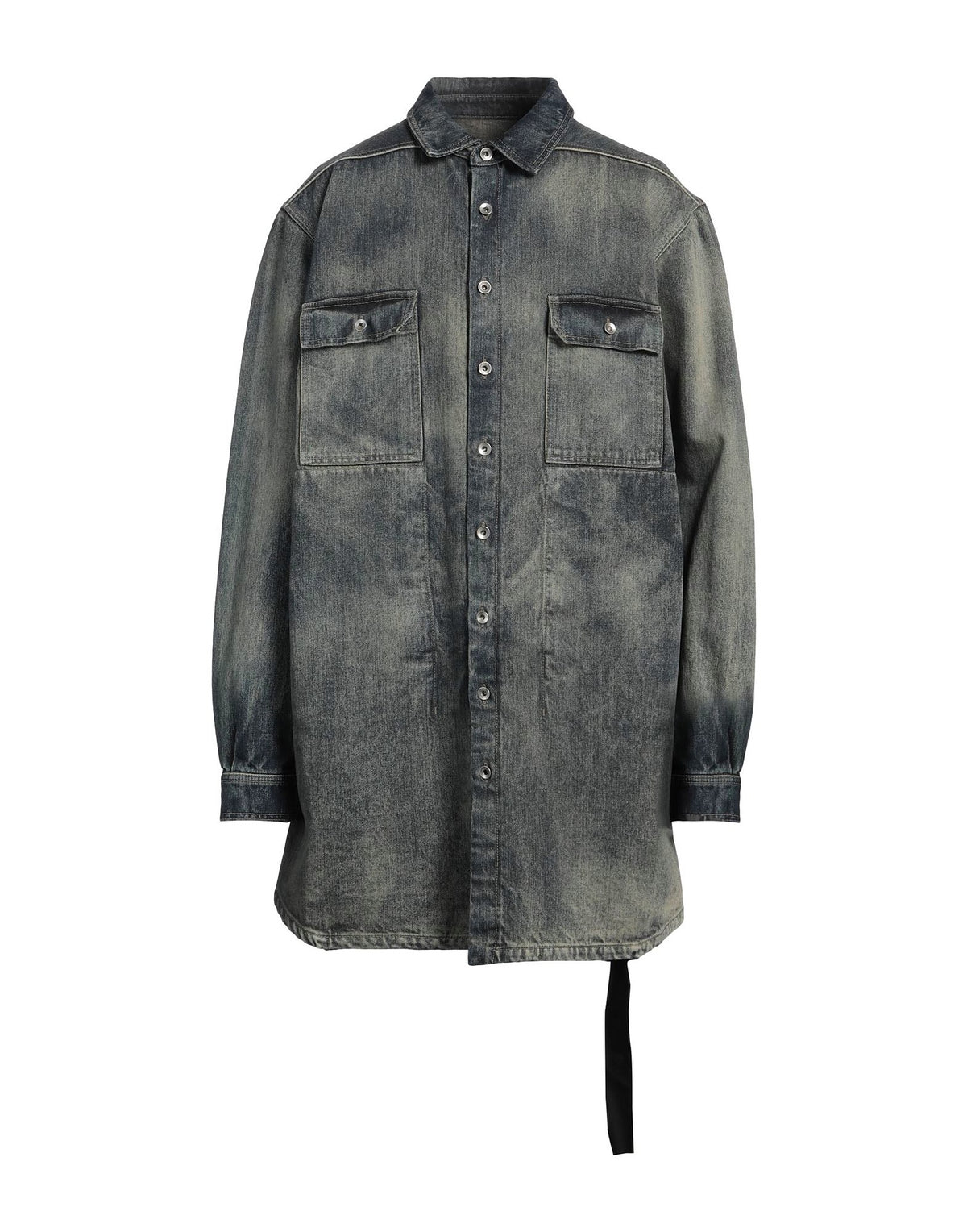 Drkshdw By Rick Owens Mens Denim Outerwear - Blue
