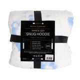 Royal Comfort Snug Hoodie - White Blue