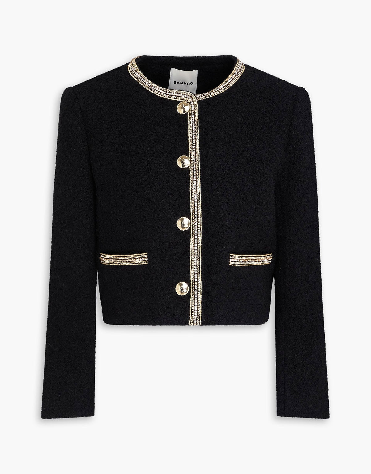 Sandro Womens Smart Jacket - Black