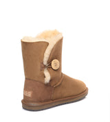 Australian Shepherd UGG Short button - Chestnut