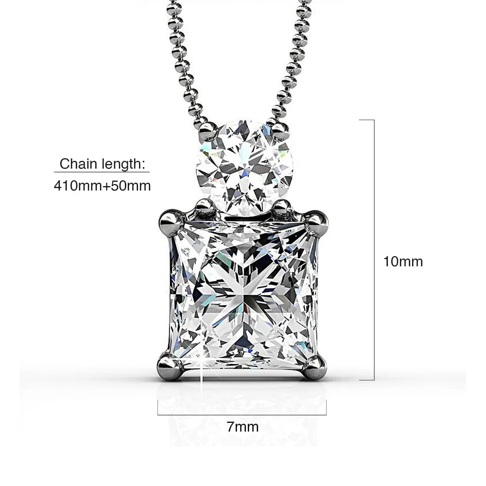 Krystal Couture Treasure Piece Short Necklace Embellished with SWAROVSKI Crystals