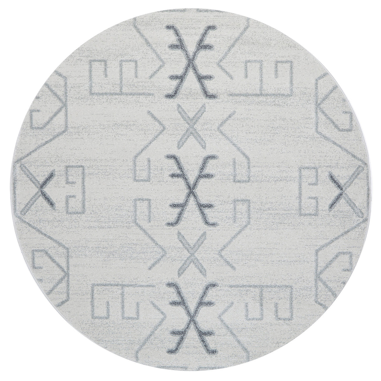 Paradise Cala Grey Round Rug
