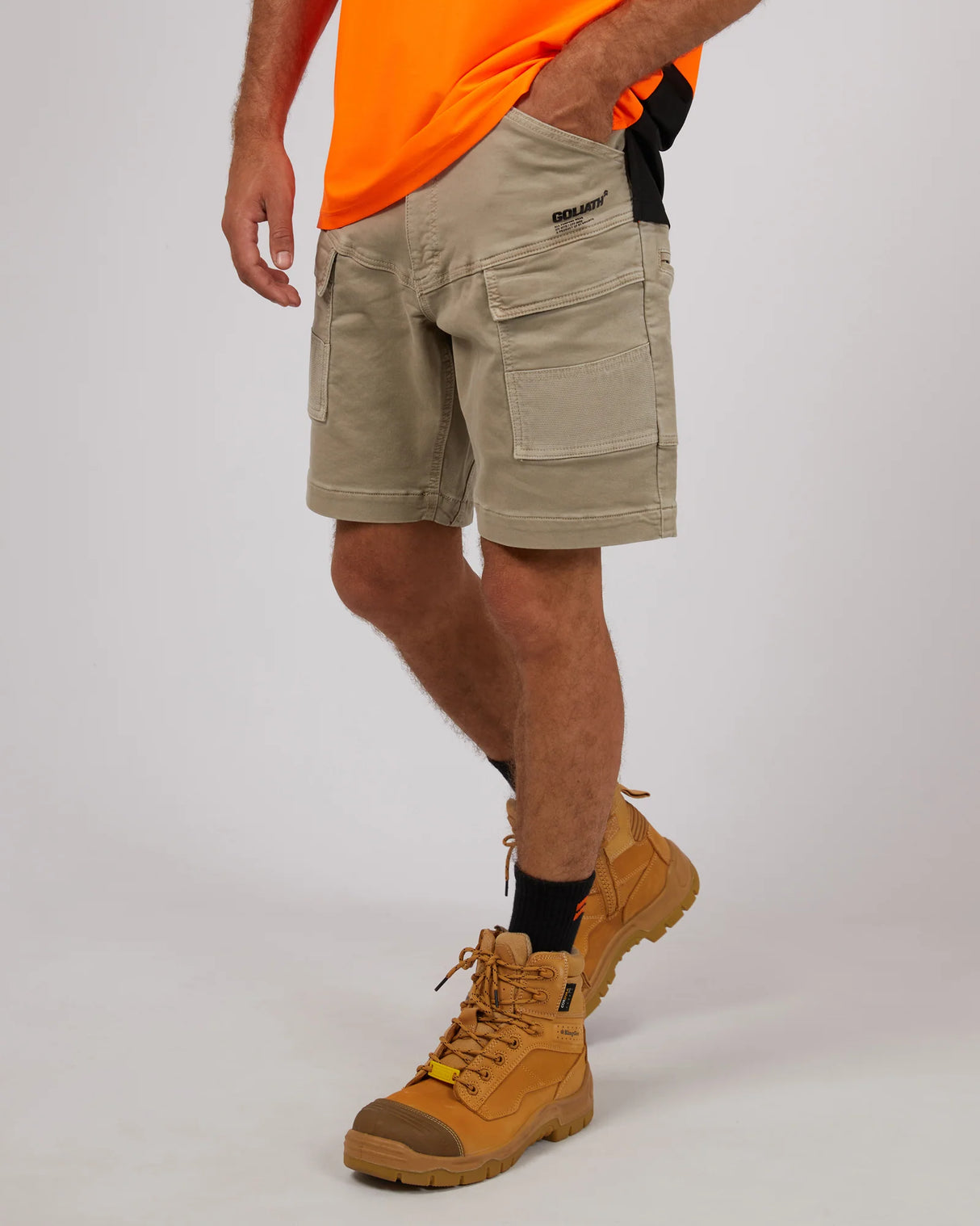 St Goliath Apw Short 1 - Khaki
