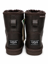 Australian Leather Ugg Mini Leather - Chocolate - AU5
