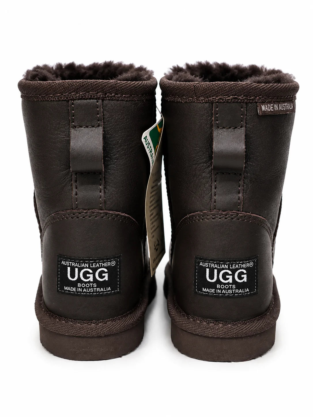 Australian Leather Ugg Mini Leather - Chocolate - AU6