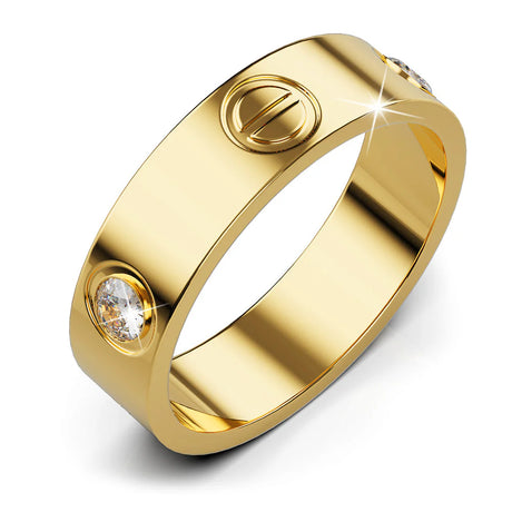 Bullion Gold Carrie Ring In Gold