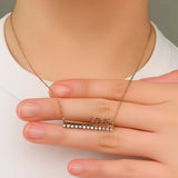 Bullion Gold Love On Top Necklace