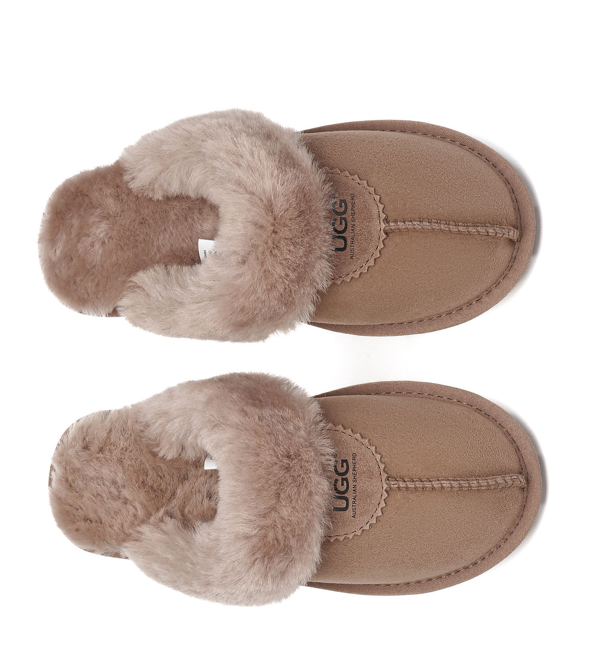 Australian Shepherd UGG Waffle Slipper - Caramel