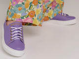 Bosccolo Womens Sneakers - Purple/White