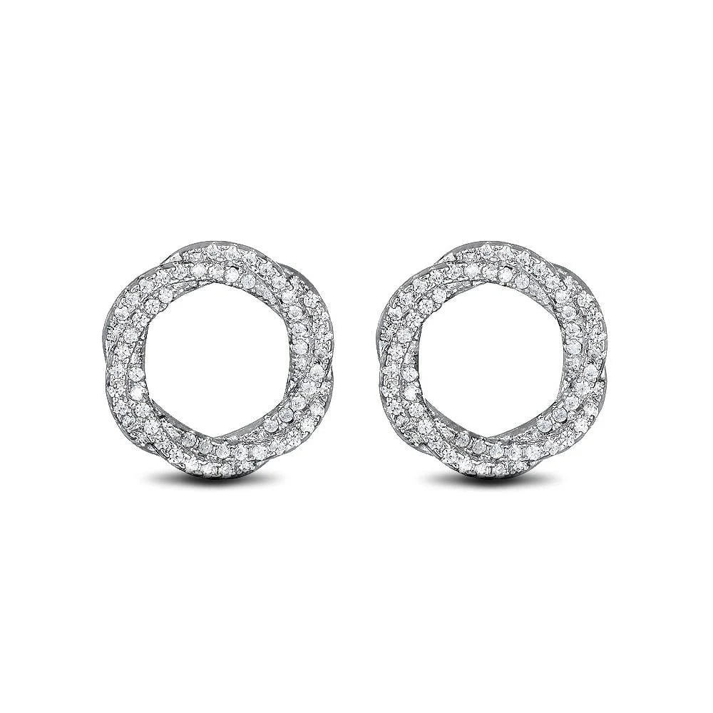 Krystal Couture Cinderella with Sparkling Zirconias Earrings