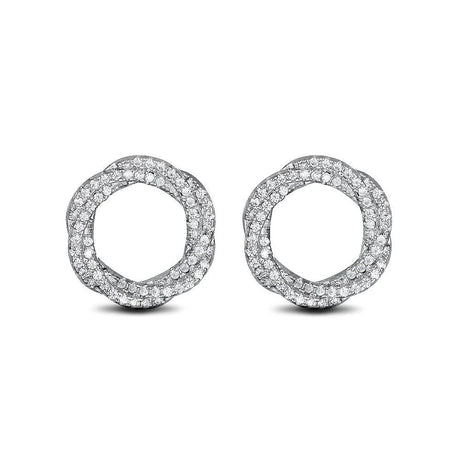 Krystal Couture Cinderella with Sparkling Zirconias Earrings