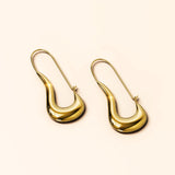 Bullion Gold Dakota Chunky Gold Hoop Earrings