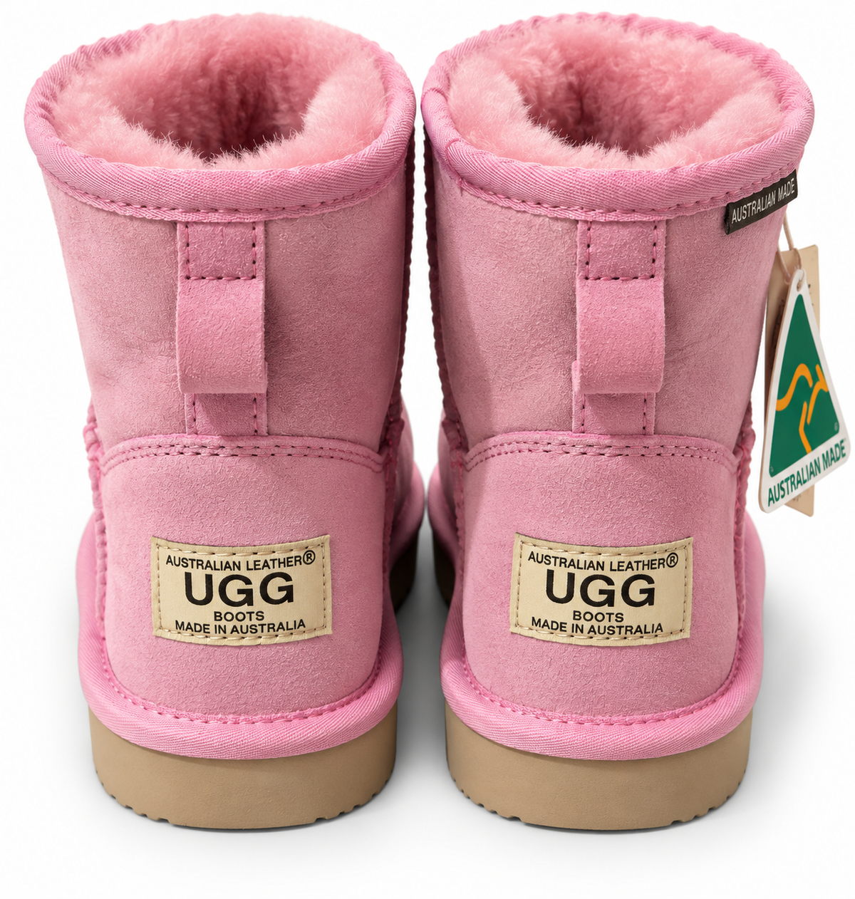 Australian Leather Ugg Classic Short - Pink - AU4