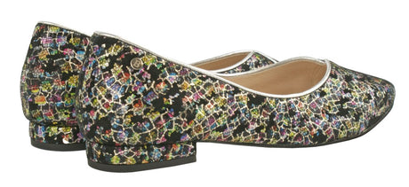 Bosccolo Womens Ballerina - Mosaic Black