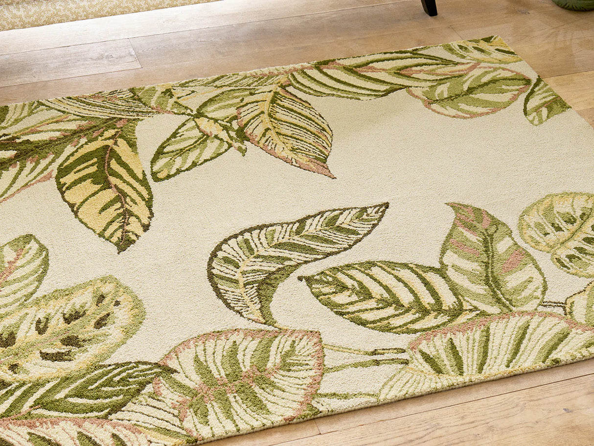 Sanderson Calathea Samphire 445617 Outdoor Rug