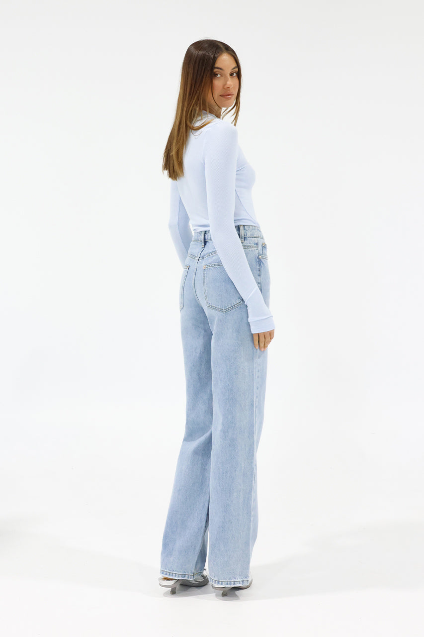 Madison The Label Tara Jeans - Blue Denim