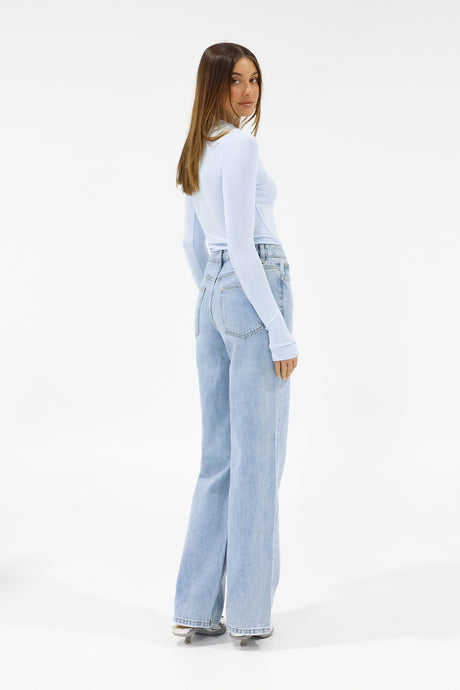 Madison The Label Tara Jeans - Blue Denim