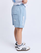 St Goliath Boys Podium Fleece Short - Light Blue