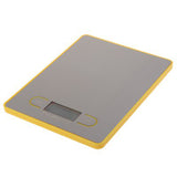 5Kg Stainless Steel Electronic Kitchen Scale 1G Graduation Backlit Lcd 5000G - Yellow