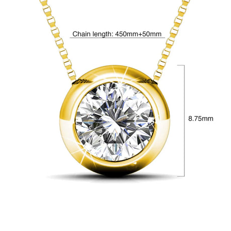 Krystal Couture Opulence Pendant Necklace Embellished with SWAROVSKI Crystals