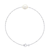 Manufacture Royale Bracelet Baroque Baroque Freshwater Pearl White Sterling Silver 8-9mm