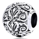 Solid 925 Sterling Silver European Amour Charm
