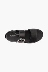 Klouds Isla Black Embossed