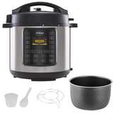 TODO 6L Electric Pressure Cooker 15 Preset Functions 1000W Non-Stick Cooking Pot