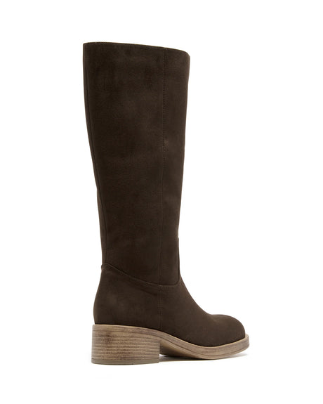 Therapy Fever Chocolate Faux Suede