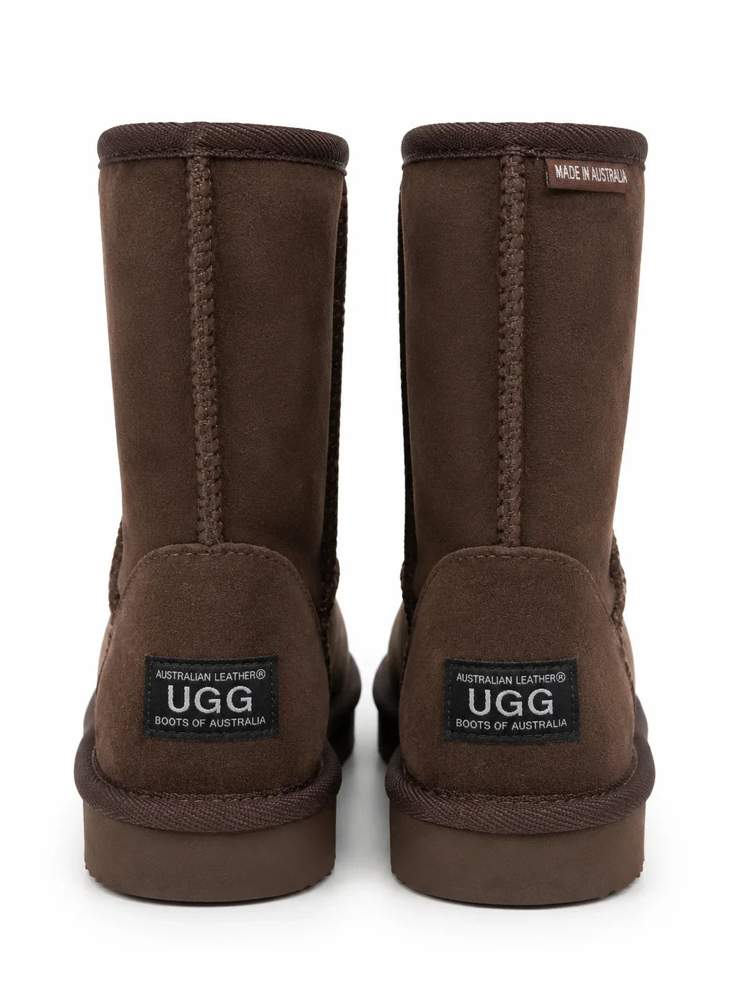 Australian Leather Ugg Classic Short - Chocolate - AU5