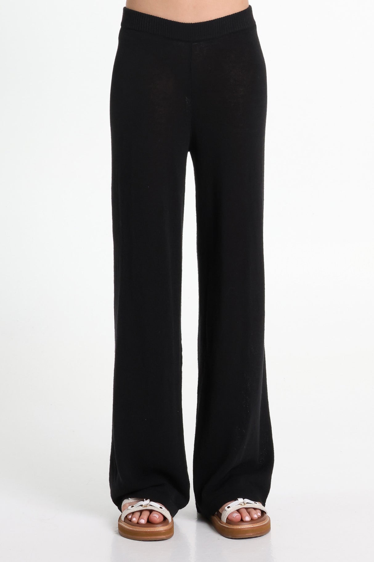 Lost In Lunar Women's Raya Knit Pants - Black